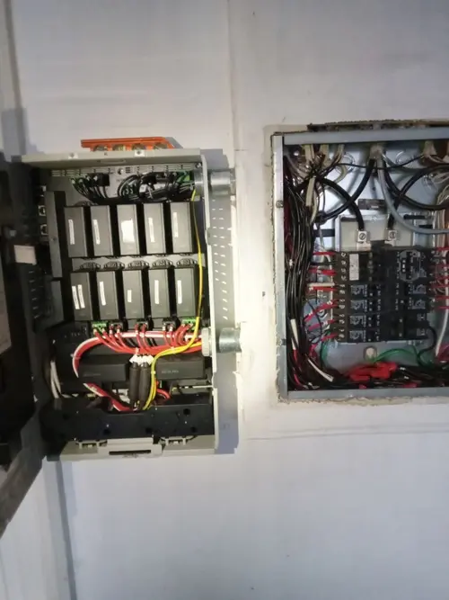 Electrical panel upgrade completed for Indoor Lighting Installation in Kaysville